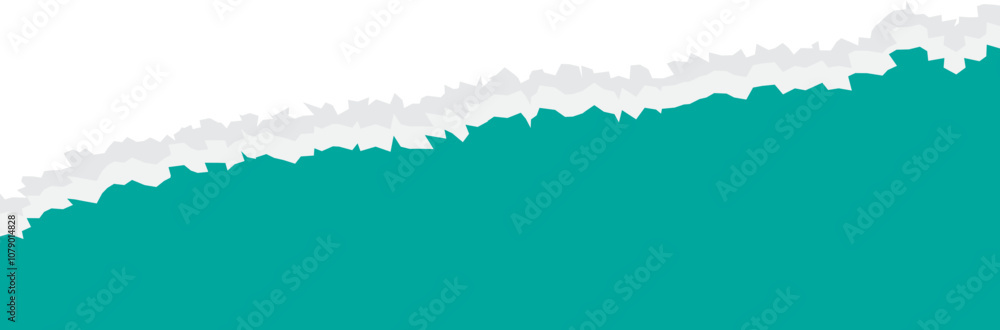 Obraz premium paper ripped, torn paper element vector