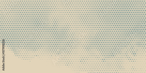 retro sky pattern on old paper texture. raster halftone vintage clouds.