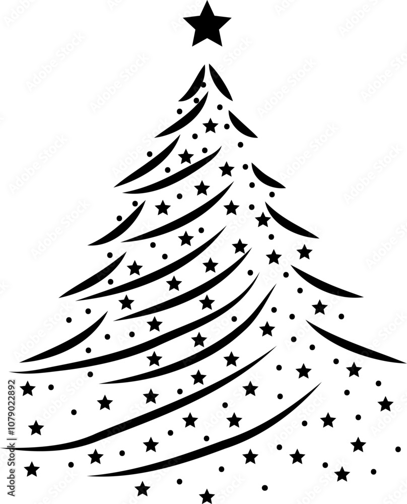 A classic Christmas tree silhouette perfect for holiday decor and festive designs. Its minimalist outline brings timeless Christmas charm to any project. A classic Christmas tree silhouette perfect for holiday decor and festive designs. Its minimalist outline brings timeless Christmas charm to any project.