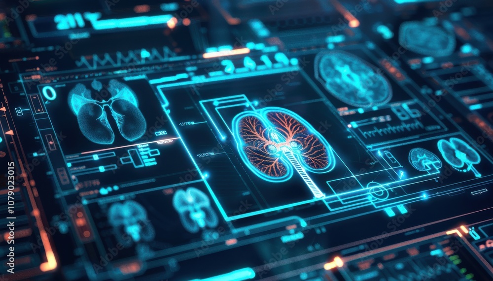 kidney testing results on digital interface kidney testing results on digital interface