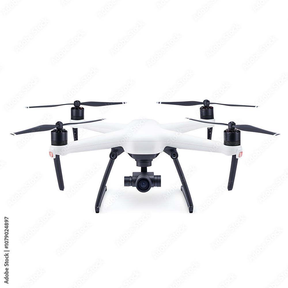 Drone isolated on white background Drone isolated on white background