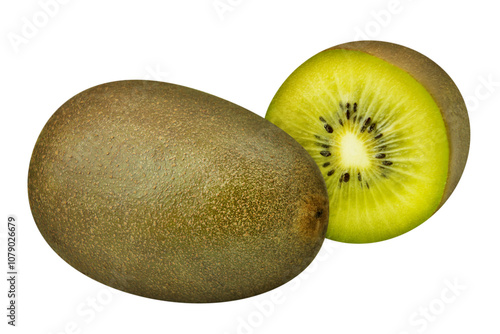 Kiwis gold Hintergrund transparent PNG cut out photo