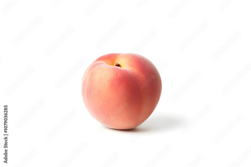 Fresh Peach isolated on white background Fresh Peach isolated on white background