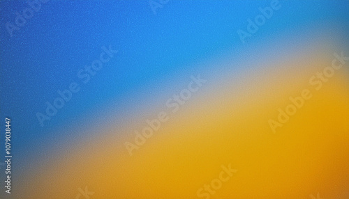 Abstract Blue and Orange Gradient Background