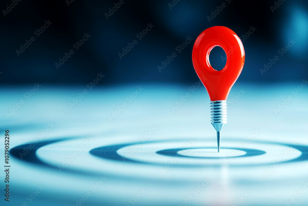 Target and Goal concept. Corporate team analyzing and selecting main target goals, business strategy, alignment process Target and Goal concept. Corporate team analyzing and selecting main target goals, business strategy, alignment process
