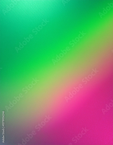 Abstract Green and Pink Gradient Background