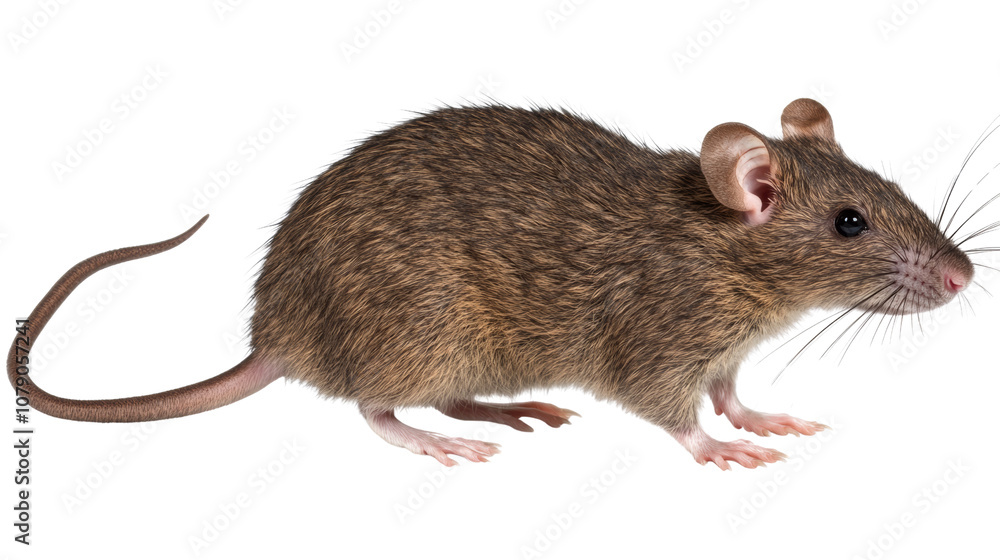 Realistic High-Resolution Rat for Wildlife Illustrations Realistic High-Resolution Rat for Wildlife Illustrations