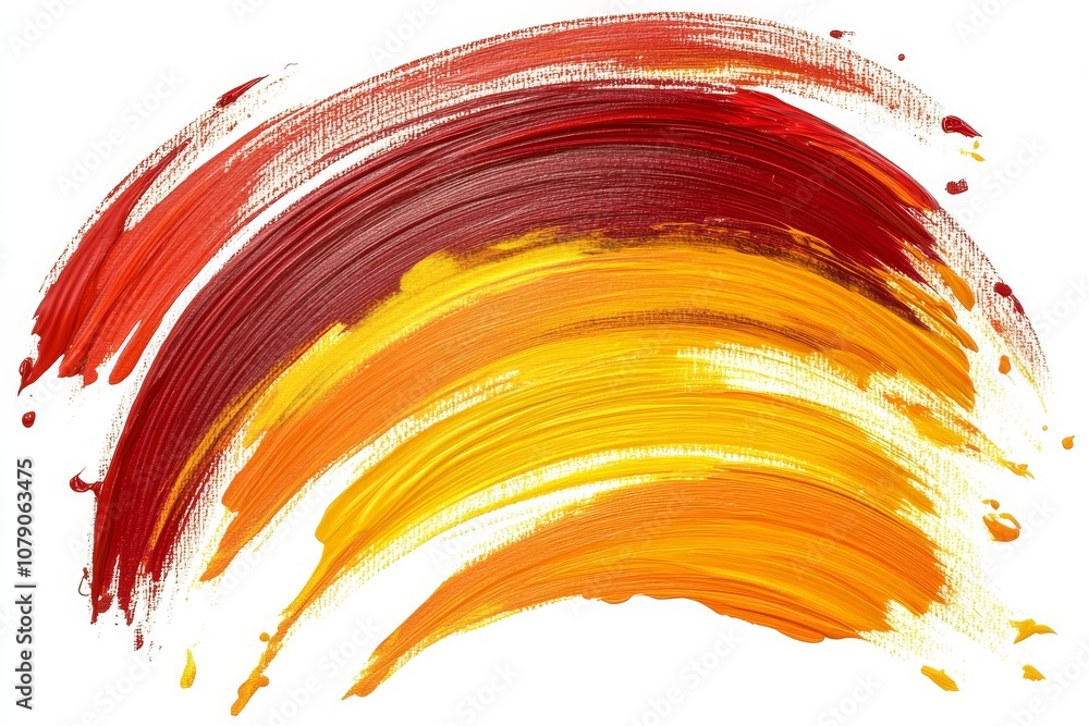 Vibrant Abstract Color Composition Vibrant Abstract Color Composition