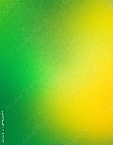 Abstract Green and Yellow Gradient Background