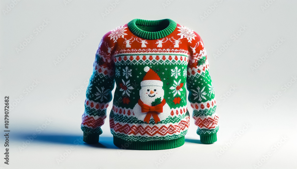 custom made wallpaper toronto digitalChristmas themed illustration with space for text on white background