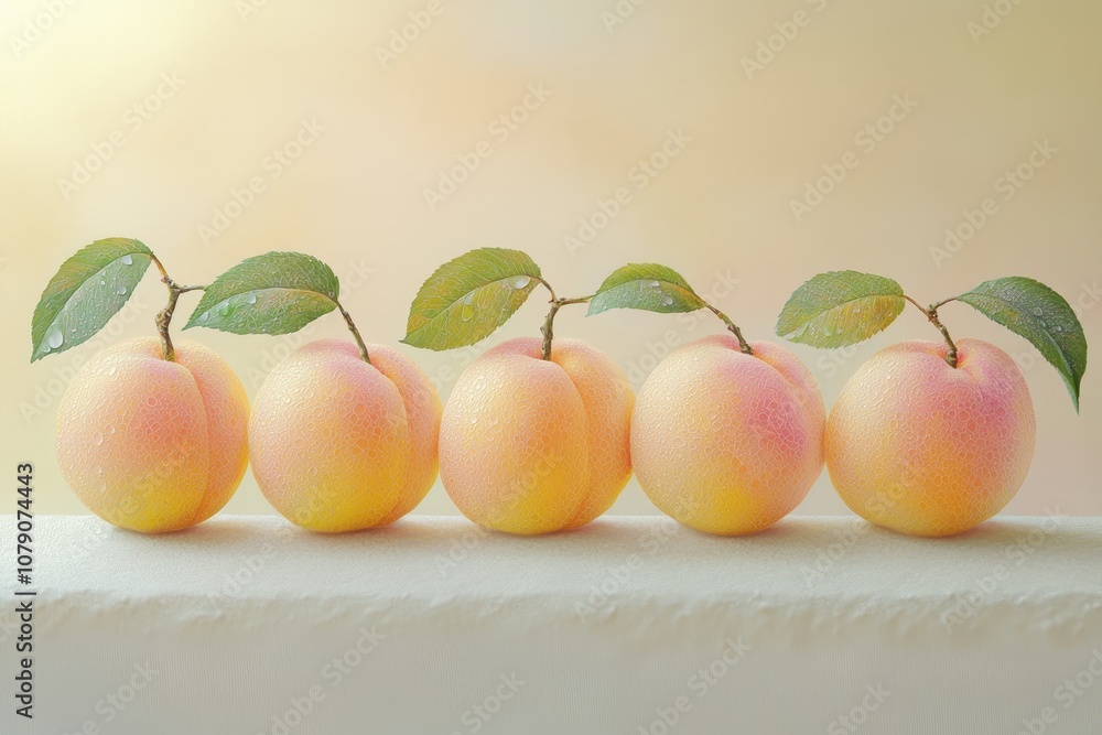 Fresh Juicy Peaches Arrangement Fresh Juicy Peaches Arrangement
