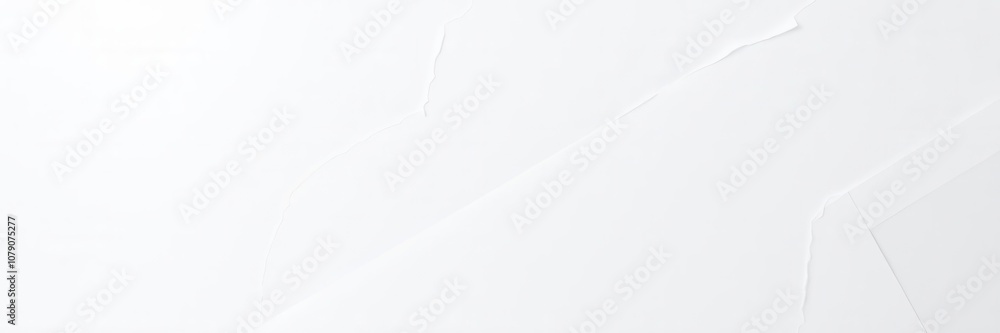 Crumpled white paper with soft shadows on a textured surface, blank, concept, recycle
