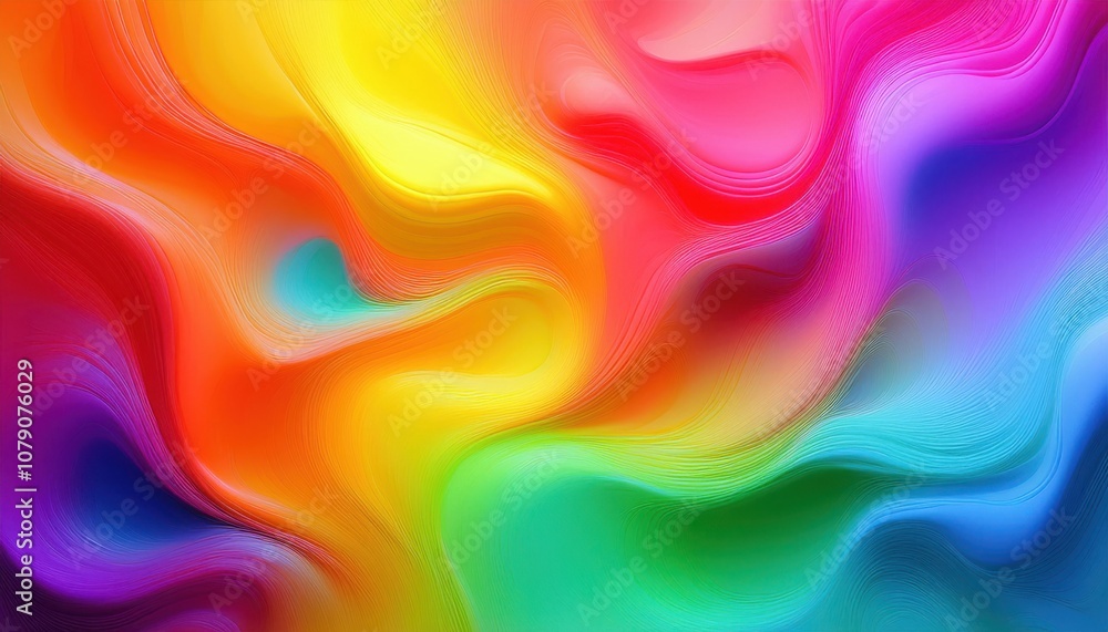 Dynamic Fluid Abstract with Swirling Rainbow Hues. Vibrant and Expressive Art Background Ideal for Creative Design, Digital Aesthetics, and Inspiring Modern Visual Projects Dynamic Fluid Abstract with Swirling Rainbow Hues. Vibrant and Expressive Art Background Ideal for Creative Design, Digital Aesthetics, and Inspiring Modern Visual Projects
