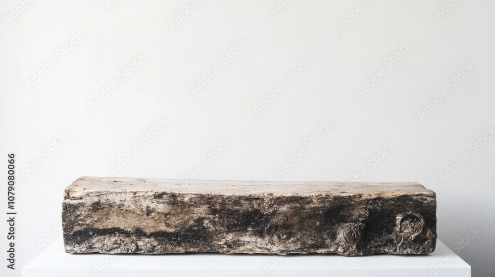 Fototapeta premium stone isolated on white