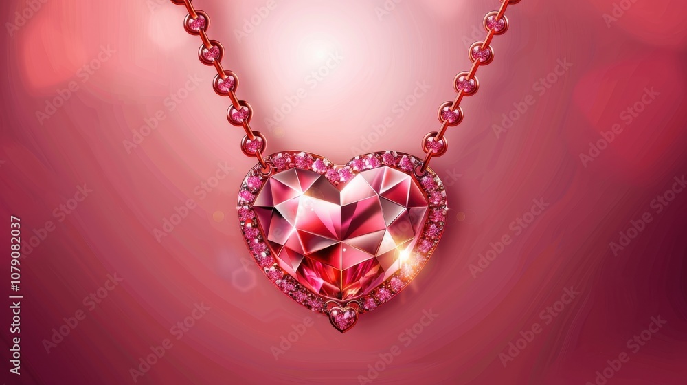 necklace, valentine necklace, valentine