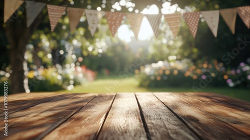 The Festive Garden Party Scene