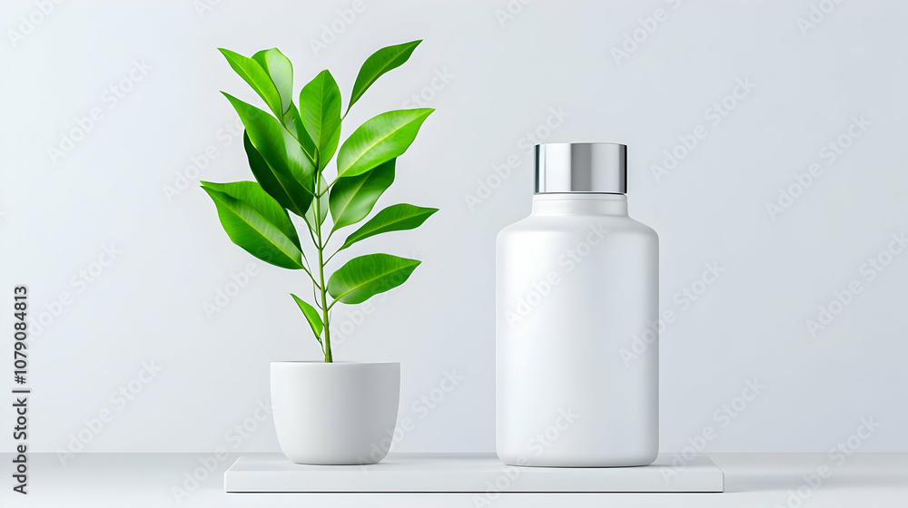 High-resolution product packaging mockups for a natural cosmetics line, featuring eco-friendly materials and minimalist design High-resolution product packaging mockups for a natural cosmetics line, featuring eco-friendly materials and minimalist design