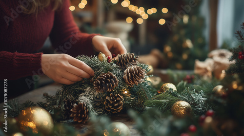 Crafting Christmas Decorations
