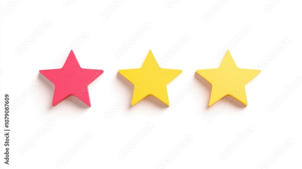 Product Feedback Concept Illustration A flat design rendered on a white background Product Feedback Concept Illustration A flat design rendered on a white background