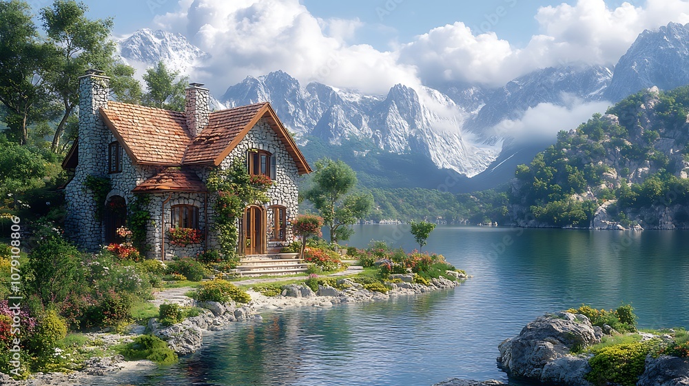 Finding tranquility in a secluded lakeside cabin Finding tranquility in a secluded lakeside cabin