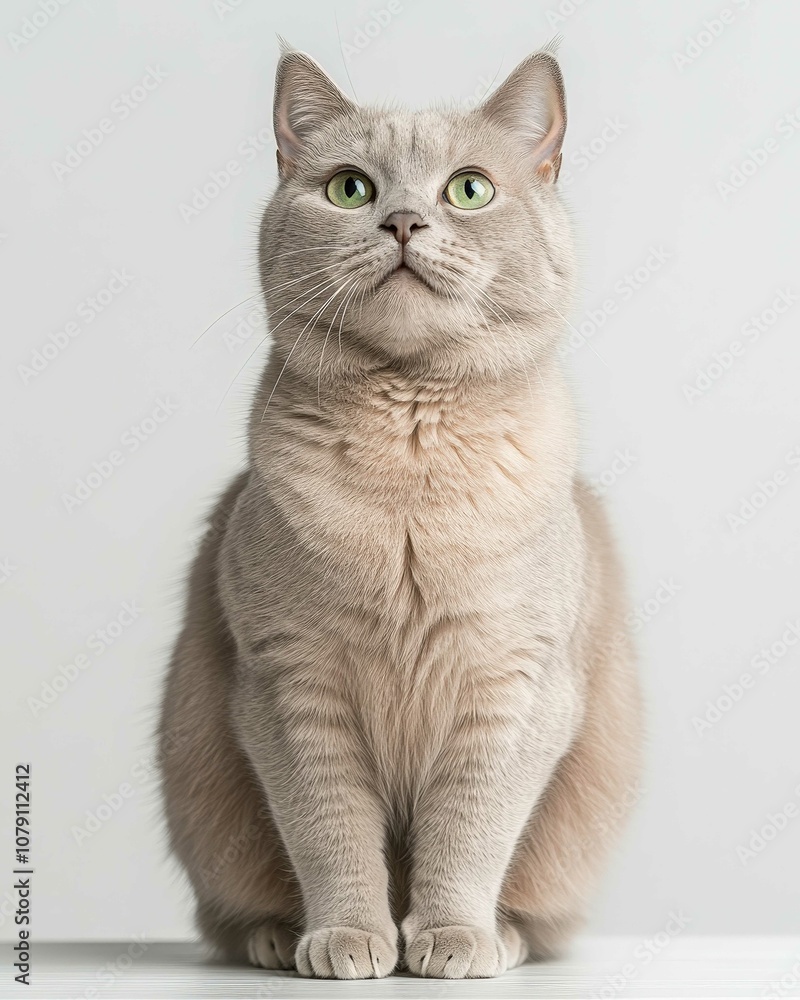 Portrait of a Russian Blue Cat with Striking Green Eyes, Ideal for Cat Lovers and Feline Enthusiasts
Portrait of a Russian Blue Cat with Striking Green Eyes, Ideal for Cat Lovers and Feline Enthusiasts