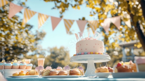 The Colorful Cake Celebration photo