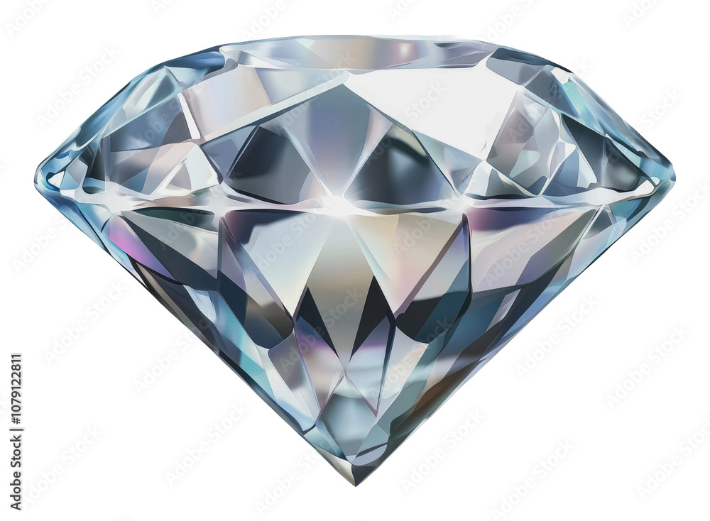 PNG A sparkling diamond gleams under bright light PNG A sparkling diamond gleams under bright light