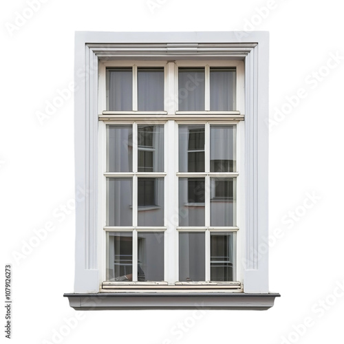 window on white