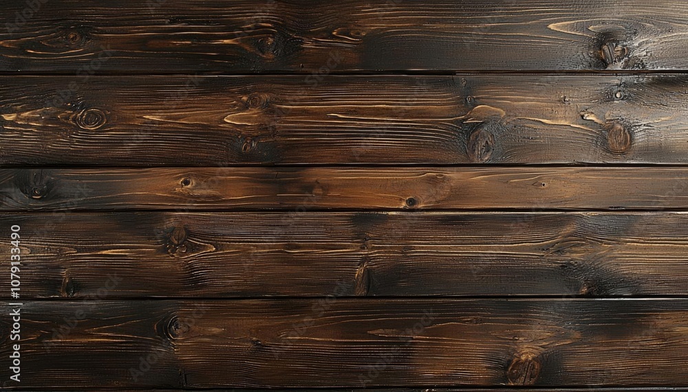 Naklejka premium empty of Top view brown wooden wood plank desk table background texture , isolated on white background, , copy space, copy space for text,