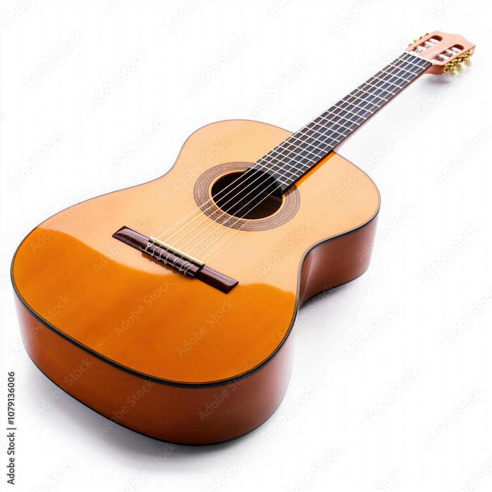 Fototapeta premium Classic Guitar Isolated