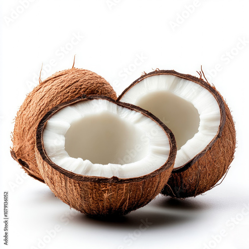 Coconut Drink Isolated