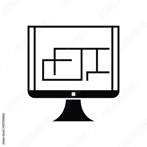 computer monitor icon