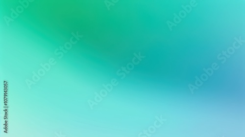 Green and blue aqua gradient. Azure ocean background with pattern. Ombre with emerald and cyan color.