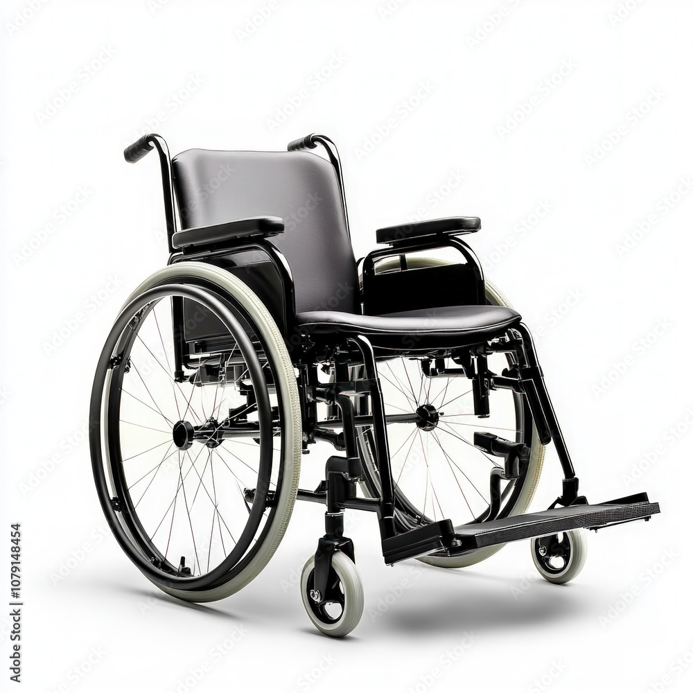 Fototapeta premium Wheelchair Isolated