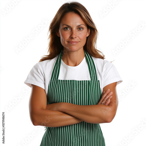 Woman Apron Isolated