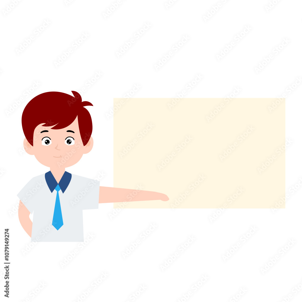 boy different pose activity school isolated on white background, uniform school white blue boy different pose activity school isolated on white background, uniform school white blue