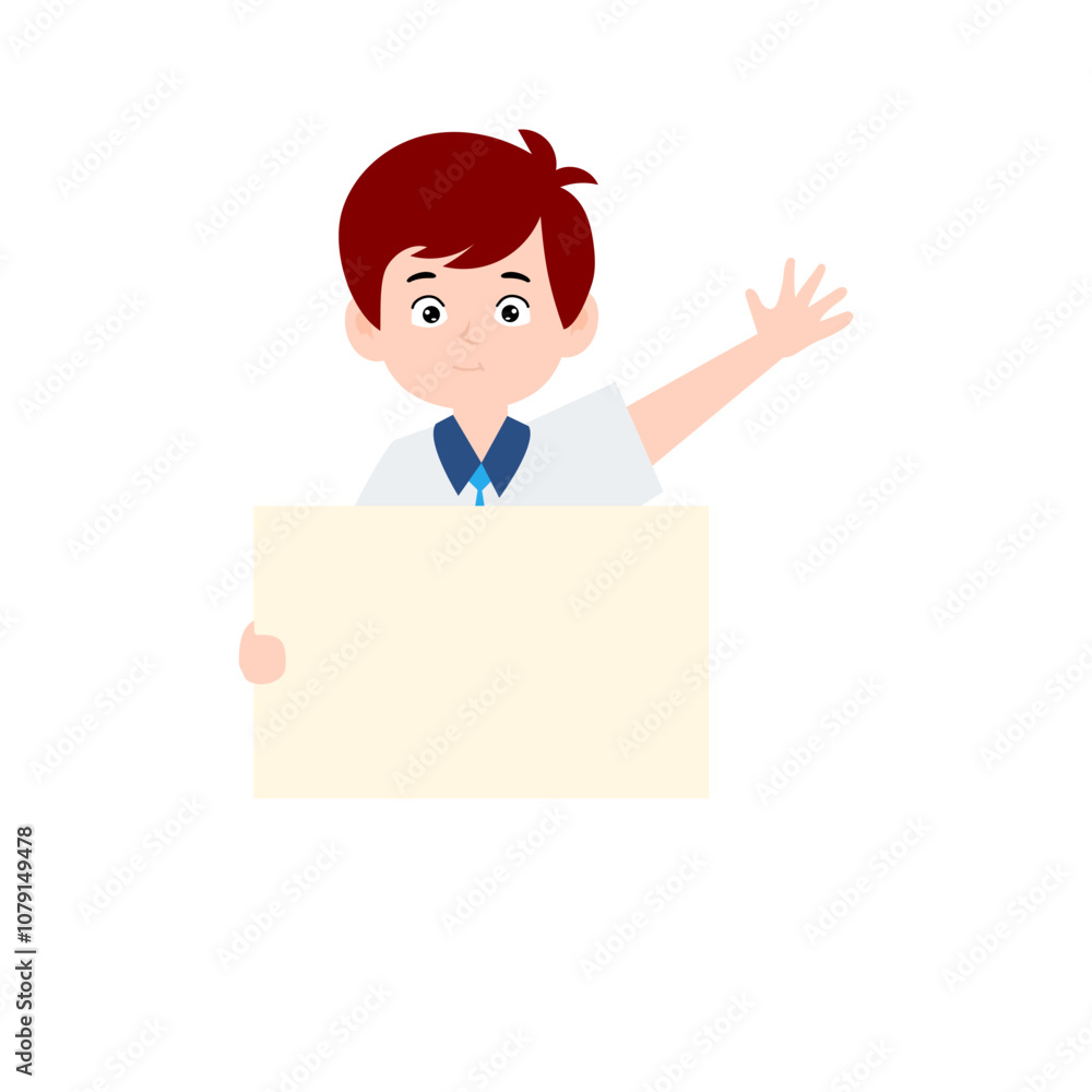 boy different pose activity school isolated on white background, uniform school white blue boy different pose activity school isolated on white background, uniform school white blue
