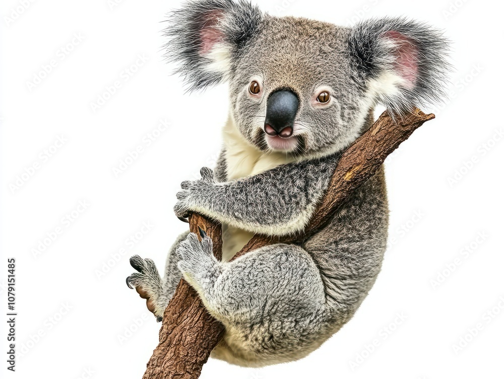 Obraz premium koala drawing watercolor