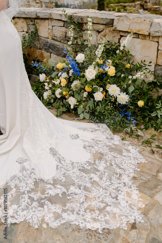 Train of Wedding Gown