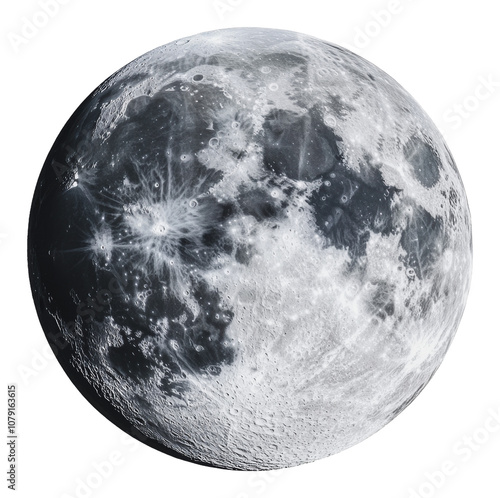 PNG Bright full moon illuminating the night sky