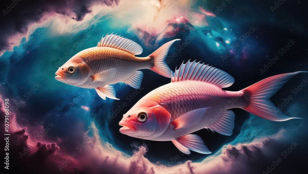 Fototapeta premium fish color