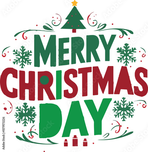 Merry Christ mas day silhouette vector 