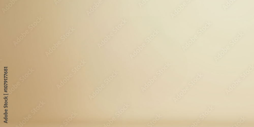 Minimalist beige background with soft gradient light effect Minimalist beige background with soft gradient light effect