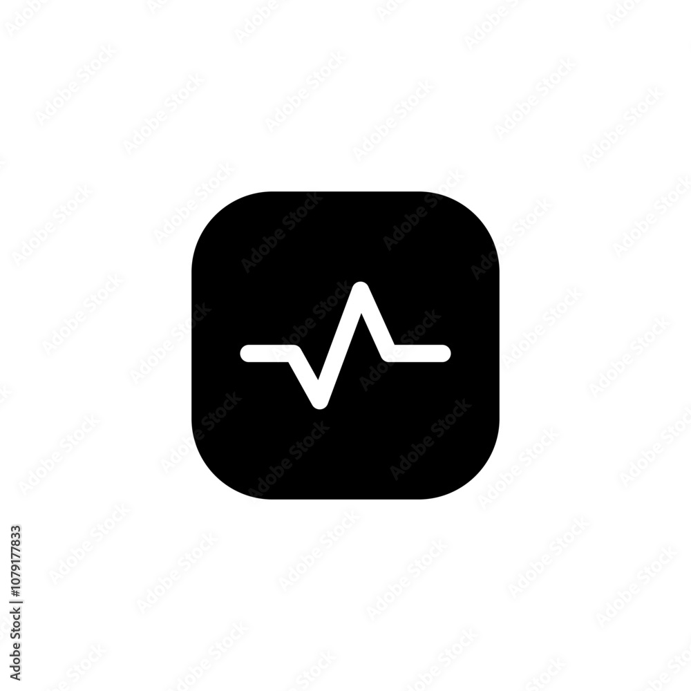 heartbeat status icon, icon vector illustration isolated on white heartbeat status icon, icon vector illustration isolated on white