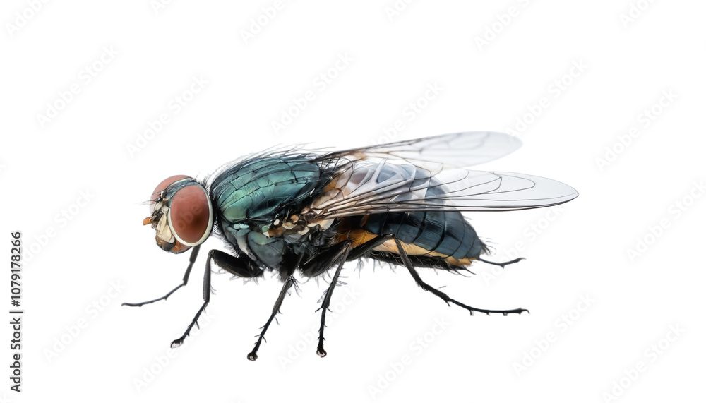 housefly isolated on transparent background housefly isolated on transparent background