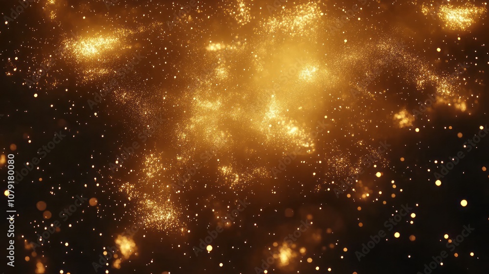 4K. long time seamless loop glowing fireworks lights sky. golden background abstract firework 4K. long time seamless loop glowing fireworks lights sky. golden background abstract firework