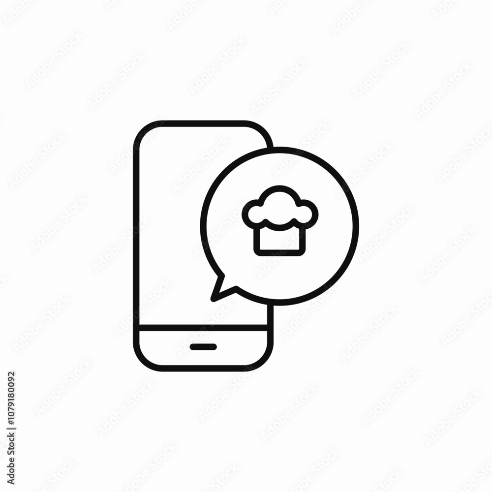 phone restaurant book icon sign vector phone restaurant book icon sign vector