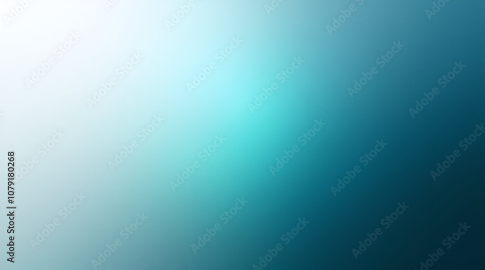 Obraz premium The abstract grainy gradient landscape, blue, gradient dark background banner poster white abstract background