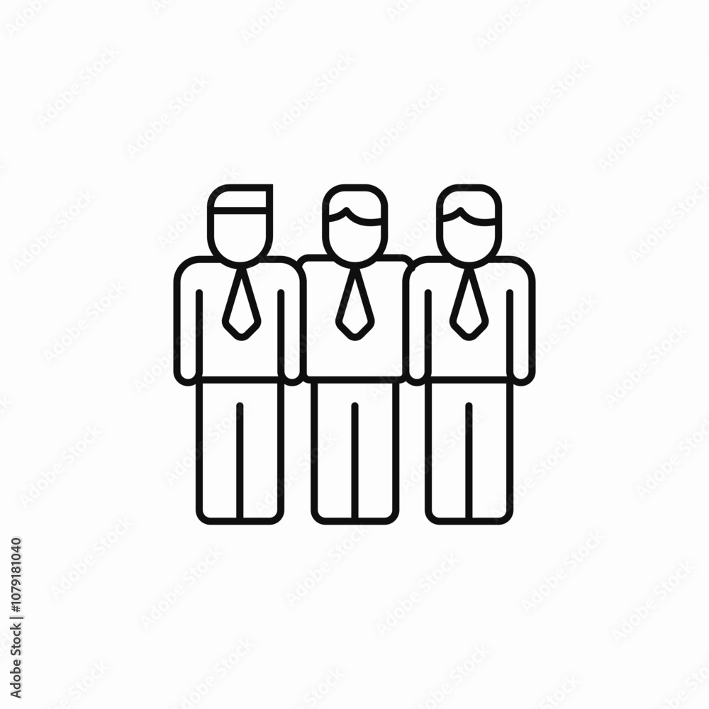 team group icon sign vector team group icon sign vector