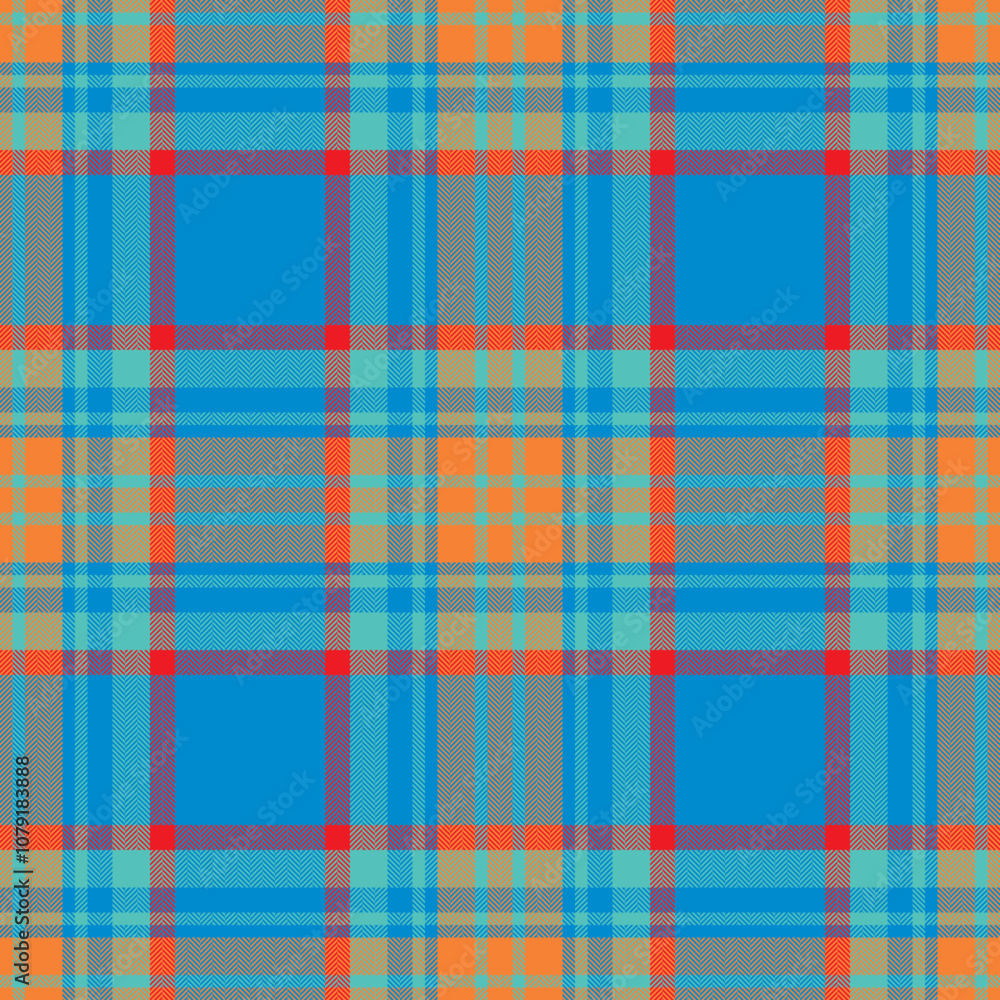 Plaid seamless pattern in blue. Check fabric texture. Vector textile print. Plaid seamless pattern in blue. Check fabric texture. Vector textile print.